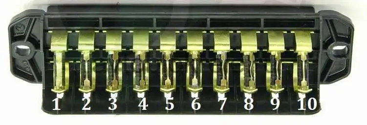 схема предохранителей ВАЗ-2101, копейка, двойка, тройка