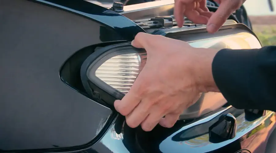 bmw x5 e53 выдвигаем фару