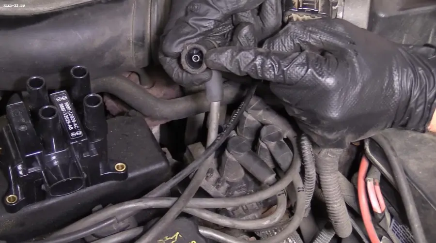 ford focus 1 проверка провода катушки зажигания