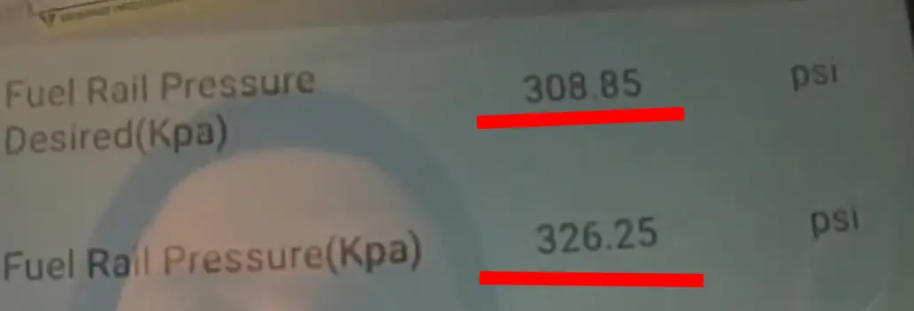 Ford Focus 3 нормальное давление топлива