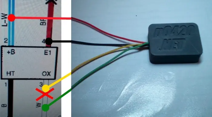 p0420net эмулятор подключение схема